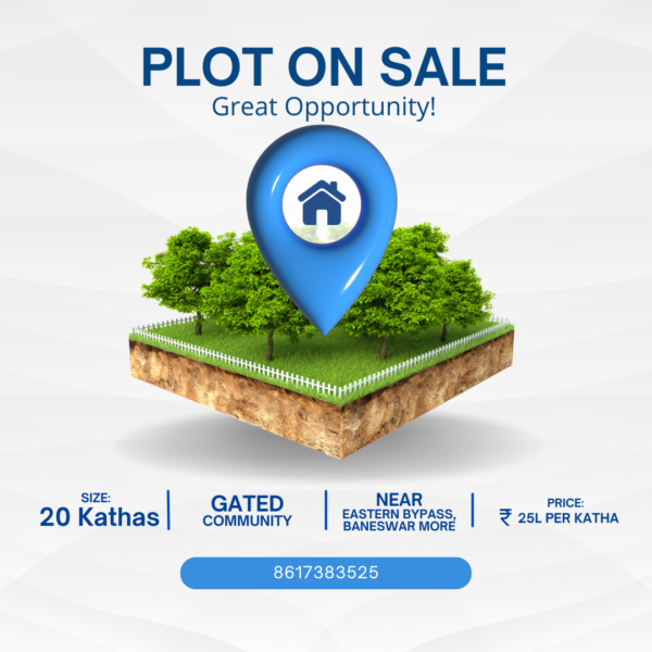 White and Blue Minimal Creative Real Estate Marketing Instagram Post